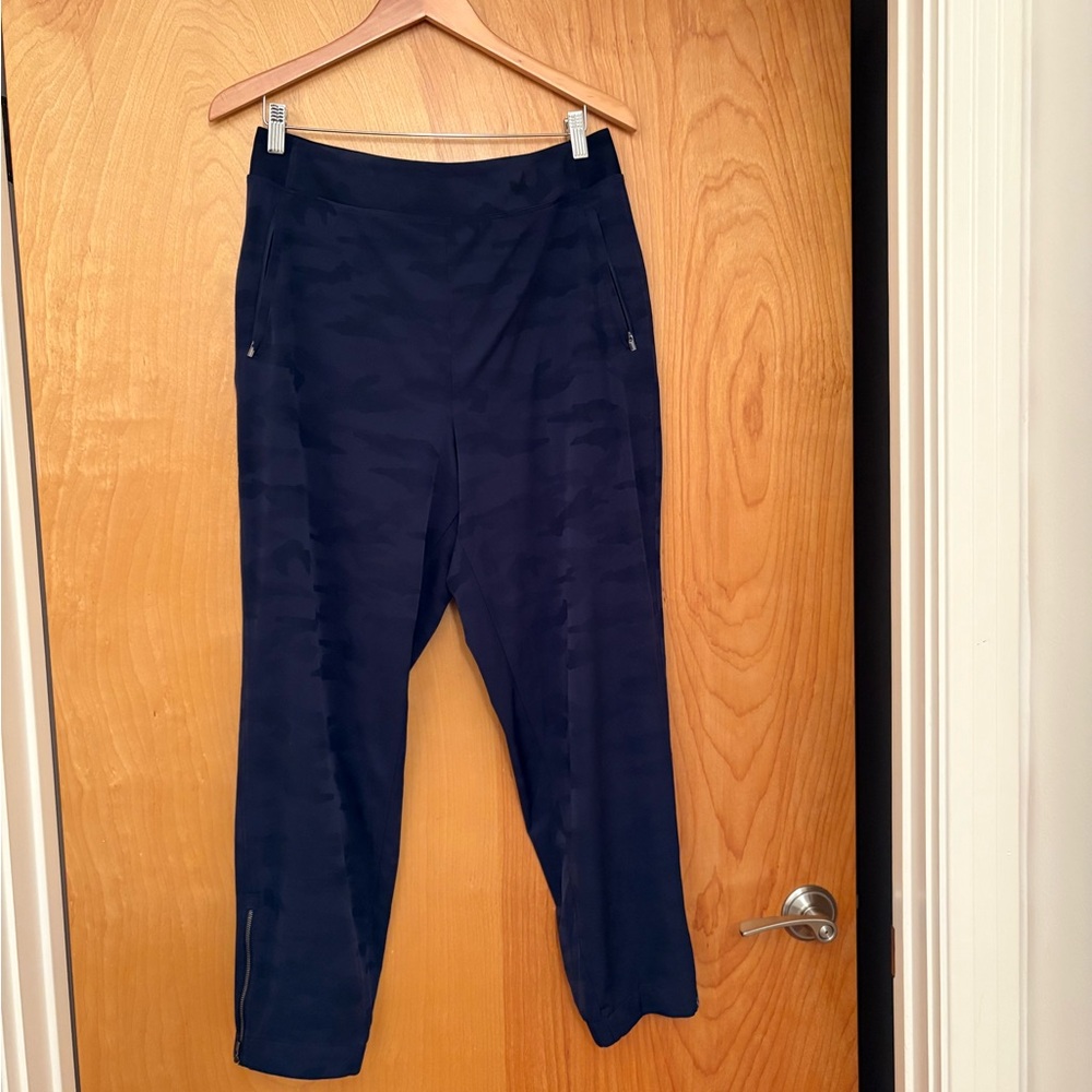 ATHLETA Navy BlueCamo Joggers